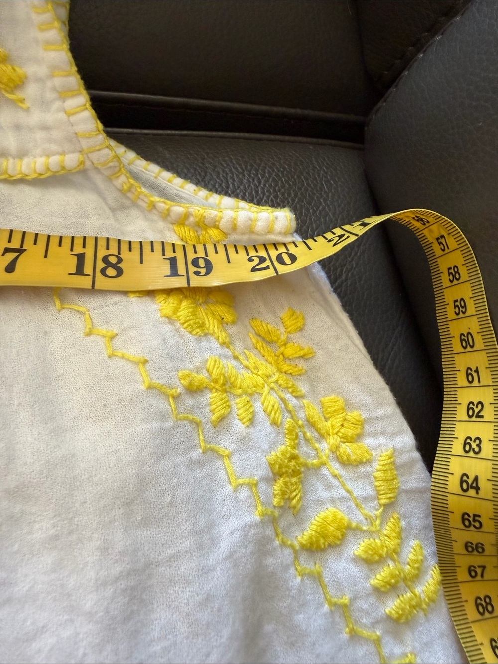 Roberta Roller Rabbit Embroidered Sleeveless Top - Picture 9 of 9